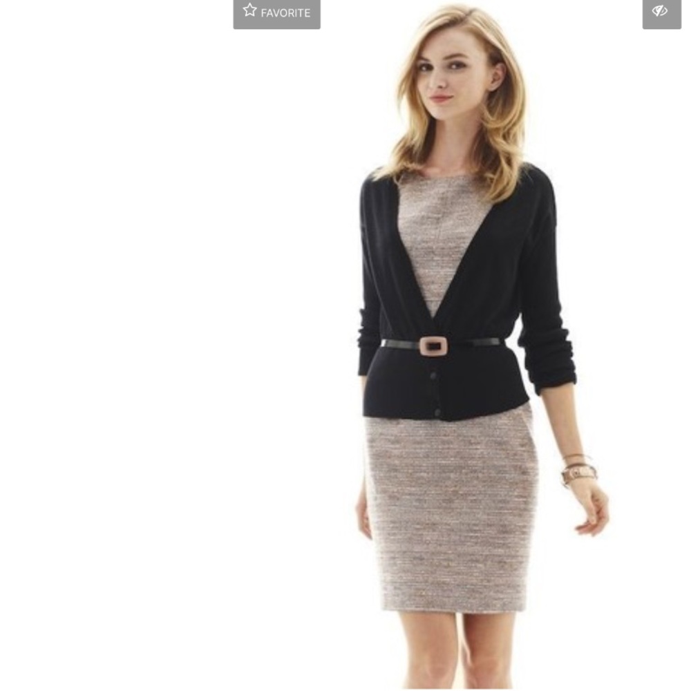 95% Merino Wool Cardigan Cropped 3/4 Sleeves Size Small Pursuits Ltd Cozy Work - Picture 3 of 8